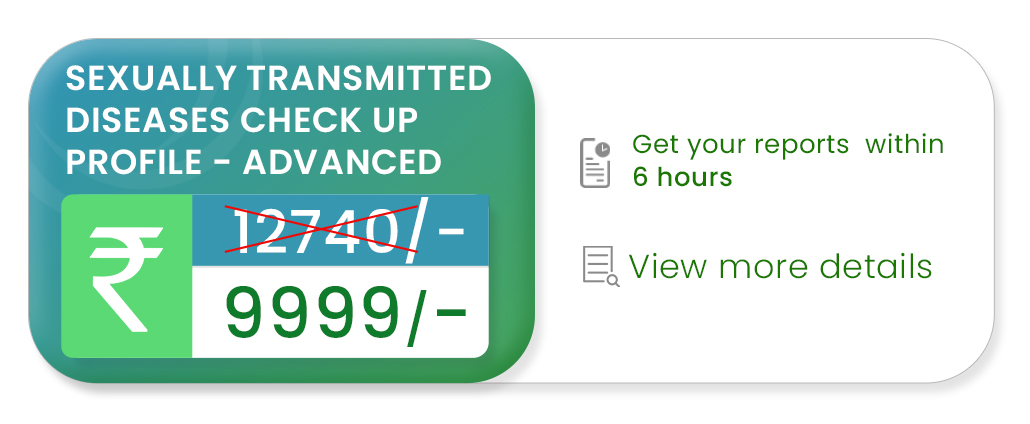 Sexually Transmitted Diseases <br> Check Up Profile Advanced
