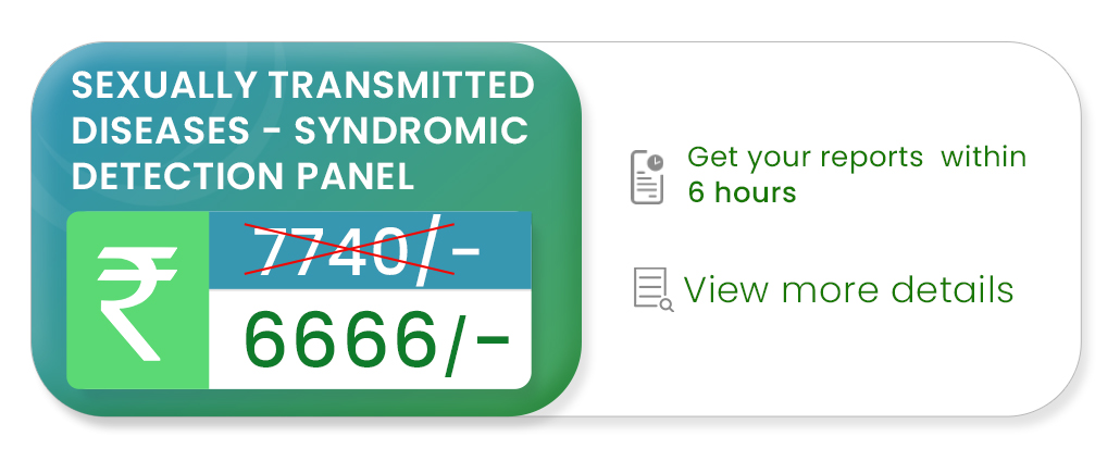 Sexually Transmitted Diseases <br> Syndromic Detection Panel